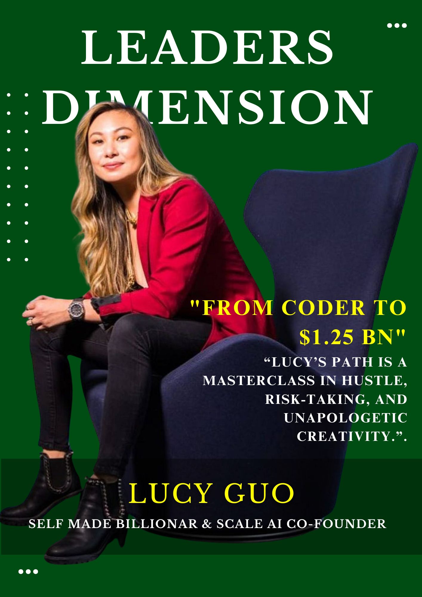 Lucy Guo: From College Dropout to Billionaire Tech Visionary